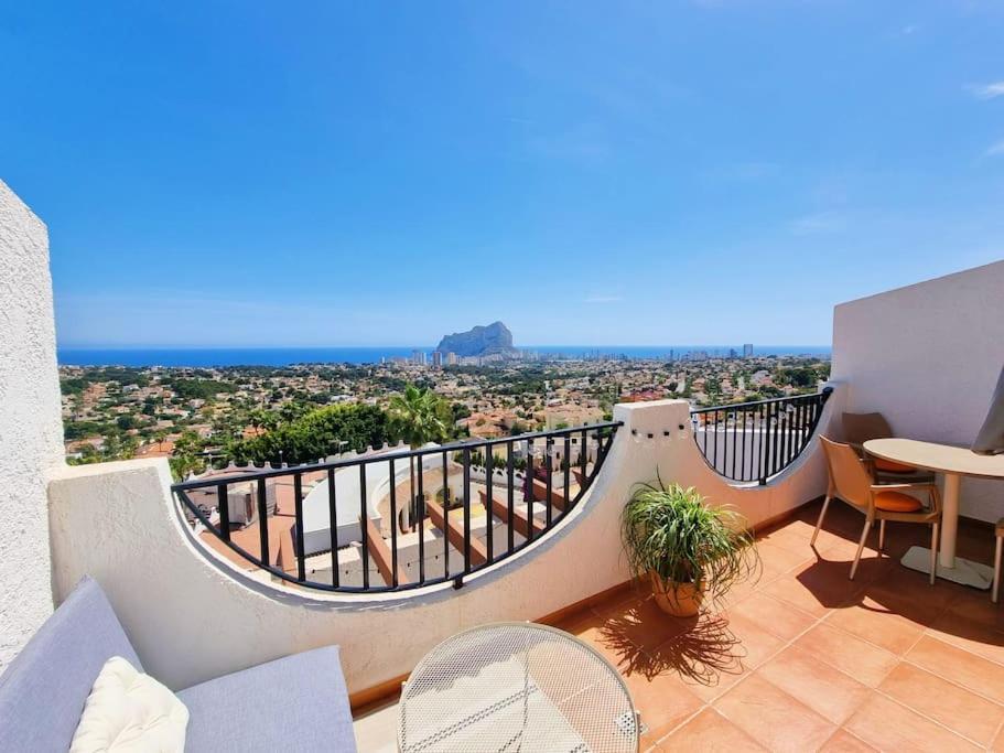 Flamingo Apartment - Imperial Park - Sea View, 6 Pools, Terrace Calpe Bagian luar foto