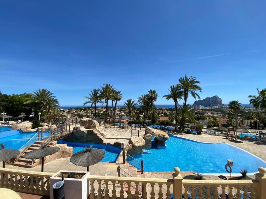 Flamingo Apartment - Imperial Park - Sea View, 6 Pools, Terrace Calpe Bagian luar foto