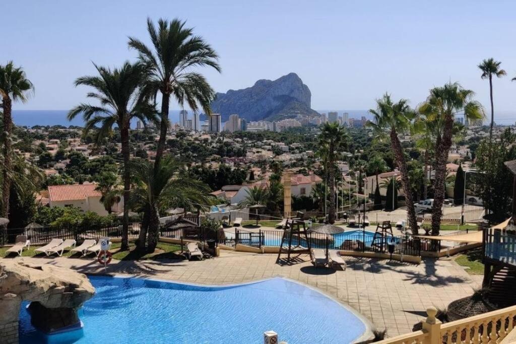 Flamingo Apartment - Imperial Park - Sea View, 6 Pools, Terrace Calpe Bagian luar foto