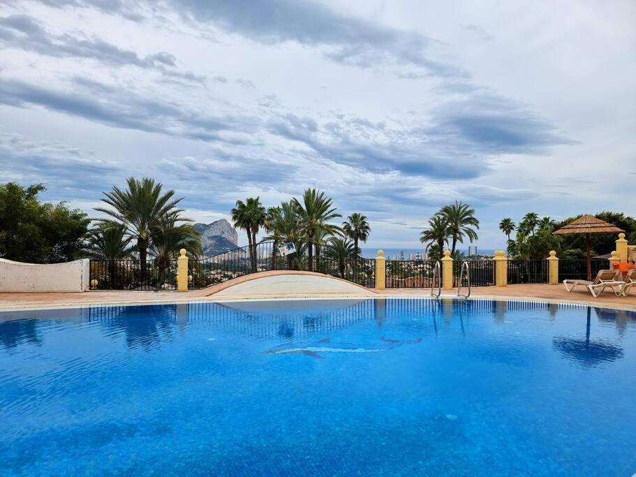 Flamingo Apartment - Imperial Park - Sea View, 6 Pools, Terrace Calpe Bagian luar foto