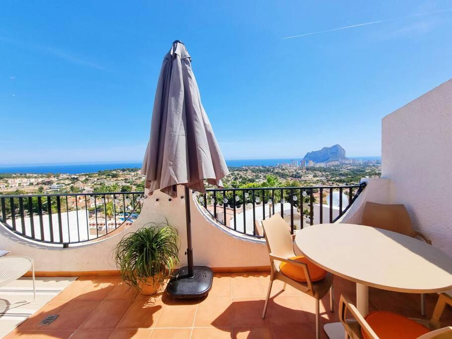 Flamingo Apartment - Imperial Park - Sea View, 6 Pools, Terrace Calpe Bagian luar foto