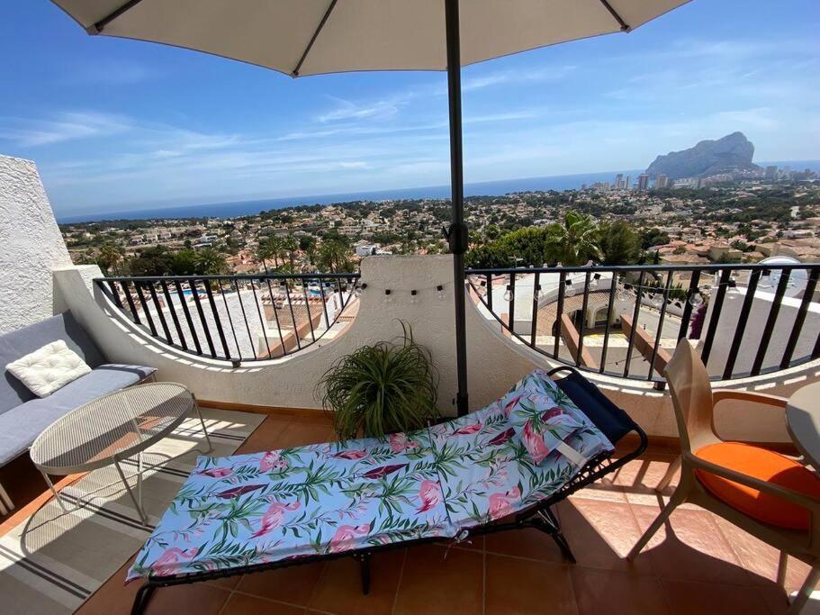 Flamingo Apartment - Imperial Park - Sea View, 6 Pools, Terrace Calpe Bagian luar foto