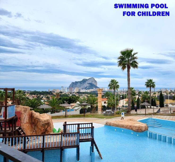 Flamingo Apartment - Imperial Park - Sea View, 6 Pools, Terrace Calpe Bagian luar foto