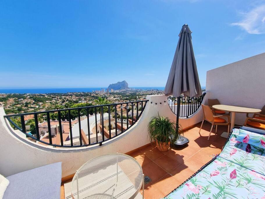 Flamingo Apartment - Imperial Park - Sea View, 6 Pools, Terrace Calpe Bagian luar foto
