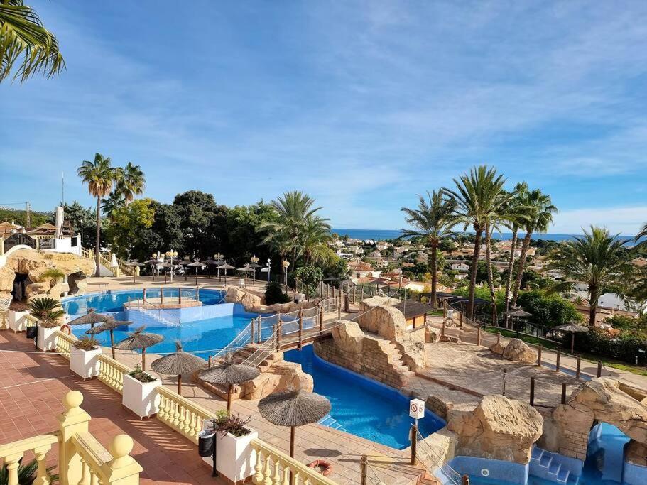 Flamingo Apartment - Imperial Park - Sea View, 6 Pools, Terrace Calpe Bagian luar foto